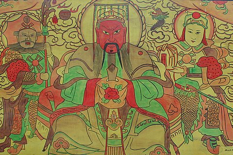 朱仙镇传统木版年画中的关帝形象